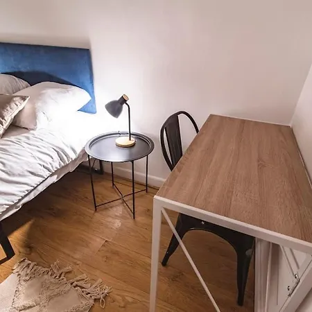 Le Jaures - 2 Chambres - Hyper Centre דירה
